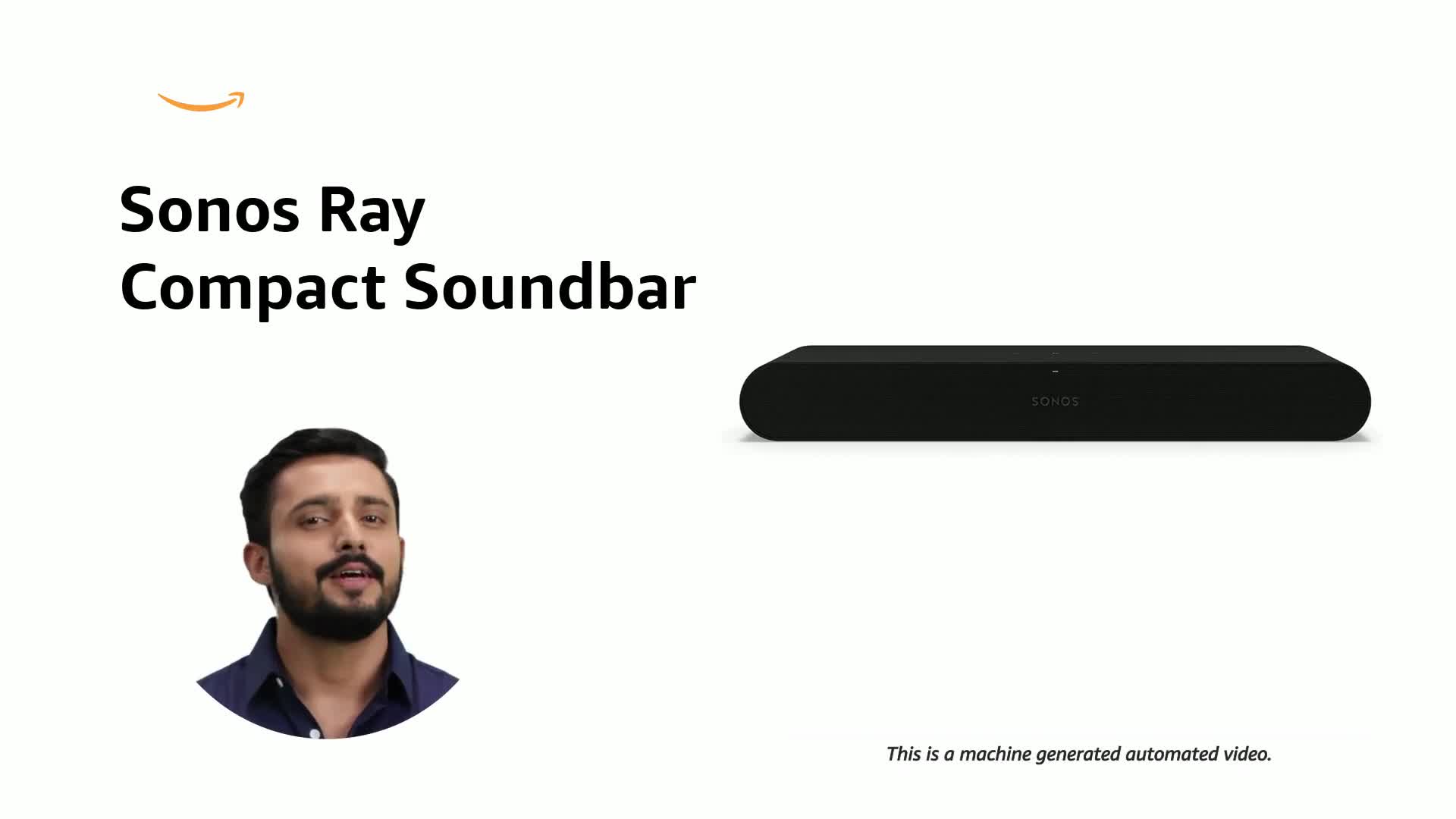 Sonos Ray | Compact Soundbar for TV and Music - Black Price